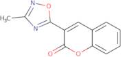 3-(3-Methyl-1,2,4-oxadiazol-5-yl)-2H-chromen-2-one
