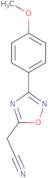 2-[3-(4-Methoxyphenyl)-1,2,4-oxadiazol-5-yl]acetonitrile