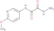 2-Hydrazino-N-(6-methoxypyridin-3-yl)-2-oxoacetamide