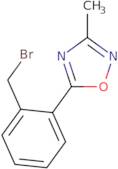 5-[2-(Bromomethyl)phenyl]-3-methyl-1,2,4-oxadiazole