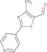 4-Methyl-2-(pyridin-4-yl)thiazole-5-carbaldehyde
