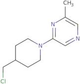 2-[4-(Chloromethyl)piperidin-1-yl]-6-methylpyrazine