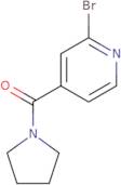 2-Bromo-4-(1-pyrrolidinylcarbonyl)pyridine