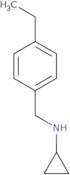 N-[(4-Ethylphenyl)methyl]cyclopropanamine