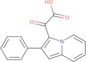 Oxo(2-phenyl-3-indolizinyl)acetic acid