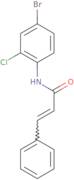 N-(4-Bromo-2-chlorophenyl)-3-phenylprop-2-enamide