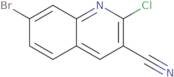 7-Bromo-2-chloroquinoline-3-carbonitrile