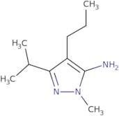 2-Methyl-5-propan-2-yl-4-propylpyrazol-3-amine