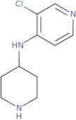 3-Chloro-N-(piperidin-4-yl)pyridin-4-amine