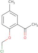 1-[2-(Chloromethoxy)-5-methylphenyl]ethan-1-one
