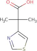 2-Methyl-2-(1,3-thiazol-4-yl)propanoic acid