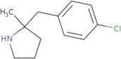 2-[(4-Chlorophenyl)methyl]-2-methylpyrrolidine