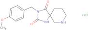 1,3,7-Triazaspiro[4.5]Decane-2,4-Dione, 3-[(4-Methoxyphenyl)Methyl]-, Hydrochloride (1:1)