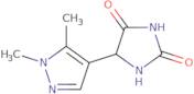 5-(1,5-Dimethyl-1H-pyrazol-4-yl)imidazolidine-2,4-dione