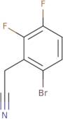 2-(6-Bromo-2,3-difluorophenyl)acetonitrile