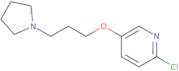 2-Chloro-5-(3-(pyrrolidin-1-yl)propoxy)pyridine