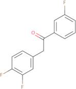 2-(3,4-Difluorophenyl)-3'-fluoroacetophenone