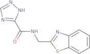 N-(Benzo[D]thiazol-2-ylmethyl)-4H-1,2,4-triazole-3-carboxamide