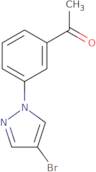 1-[3-(4-Bromopyrazol-1-yl)phenyl]ethanone