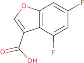 4,6-Difluoro-1-benzofuran-3-carboxylic acid