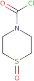 1-Oxo-1λ4-thiomorpholine-4-carbonyl chloride