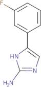 5-(3-Fluoro-phenyl)-1H-imidazol-2-ylamine