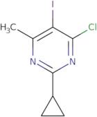 4-Chloro-2-cyclopropyl-5-iodo-6-methylpyrimidine