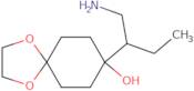 8-(1-Aminobutan-2-yl)-1,4-dioxaspiro[4.5]decan-8-ol