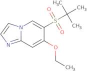 6-tert-Butylsulfonyl-7-ethoxyimidazo[1,2-a]pyridine