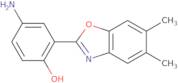 4-Amino-2-(5,6-dimethyl-benzooxazol-2-yl)-phenol