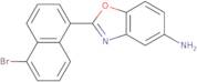 2-(5-Bromonaphthalen-1-yl)benzo[D]oxazol-5-amine