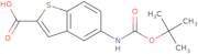 5-{[(tert-Butoxy)carbonyl]amino}-1-benzothiophene-2-carboxylic acid