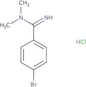4-Bromo-N,N-dimethylbenzene-1-carboximidamide hydrochloride