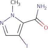 4-Iodo-1-methyl-1H-pyrazole-5-carboxamide