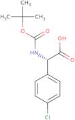 N-Boc-2-(4'-Chlorophenyl)-L-glycine