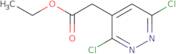 Ethyl 2-(3,6-dichloropyridazin-4-yl)acetate