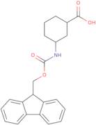 rac-(1R,3S)-3-({[(9H-Fluoren-9-yl)methoxy]carbonyl}amino)cyclohexane-1-carboxylic acid