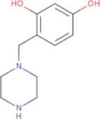 4-[(Piperazin-1-yl)methyl]benzene-1,3-diol