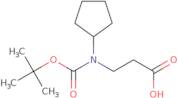 N-Boc-3-cyclopentylamino-propionic acid