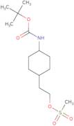 Trans [4-(2-iodoethyl)-cyclohexyl]-carbamic acid tert-butyl ester