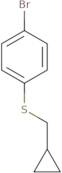 1-Bromo-4-[(cyclopropylmethyl)sulfanyl]benzene