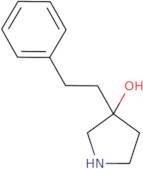 3-(2-Phenylethyl)pyrrolidin-3-ol