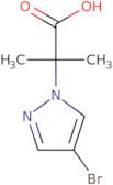 2-(4-bromo-1H-pyrazol-1-yl)-2-methylpropanoic acid