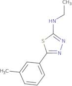 Ethyl-(5-M-tolyl-[1,3,4]thiadiazol-2-yl)-amine