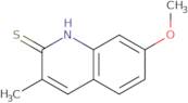 7-Methoxy-3-methylquinoline-2-thiol