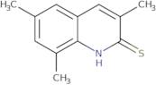 3,6,8-Trimethylquinoline-2-thiol