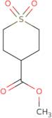 2H-Thiopyran-4-carboxylic acid, tetrahydro-, methyl ester, 1,1-dioxide