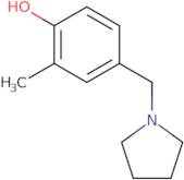 2-Methyl-4-(pyrrolidin-1-ylmethyl)phenol