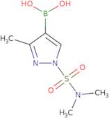 [1-(Dimethylsulfamoyl)-3-methylpyrazol-4-yl]boronic acid