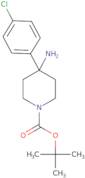 tert-Butyl 4-amino-4-(4-chlorophenyl)piperidine-1-carboxylate